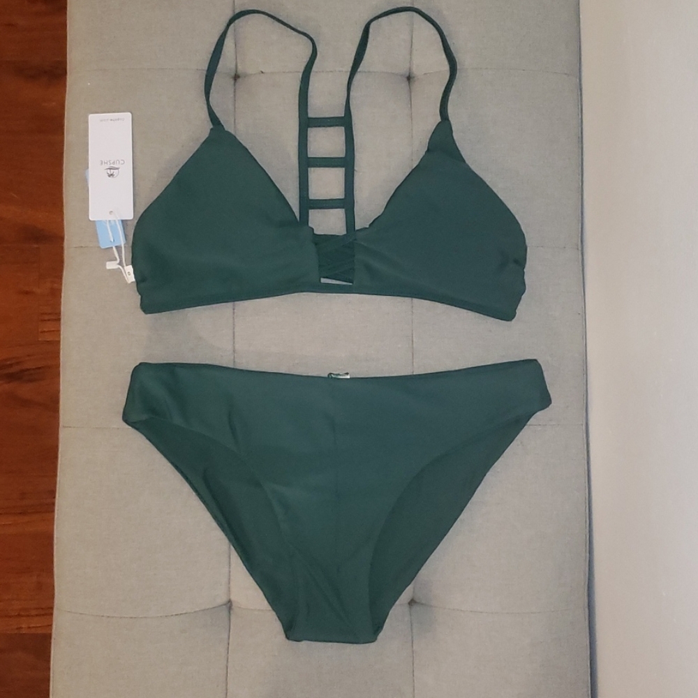 Cupshe Green Bikini